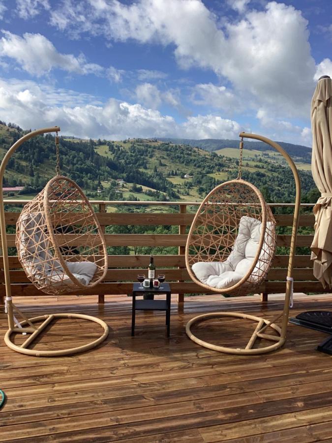 Les Chalets Bambi & Jacuzzi Privatif La Bresse Exteriér fotografie
