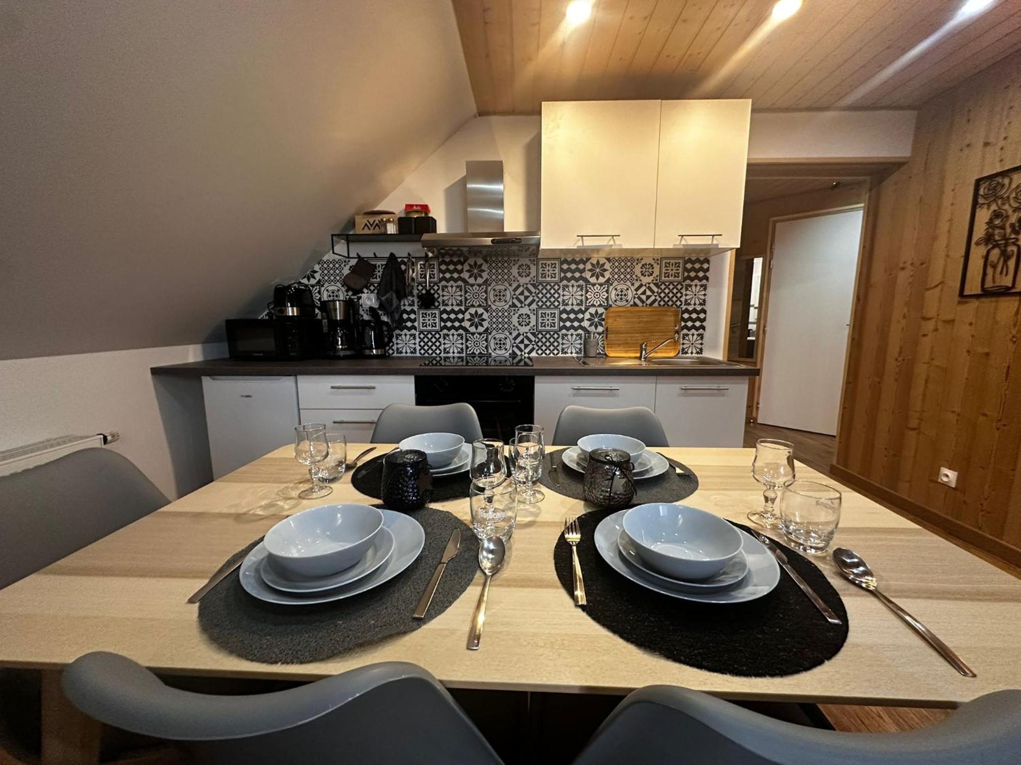 Les Chalets Bambi & Jacuzzi Privatif La Bresse Exteriér fotografie